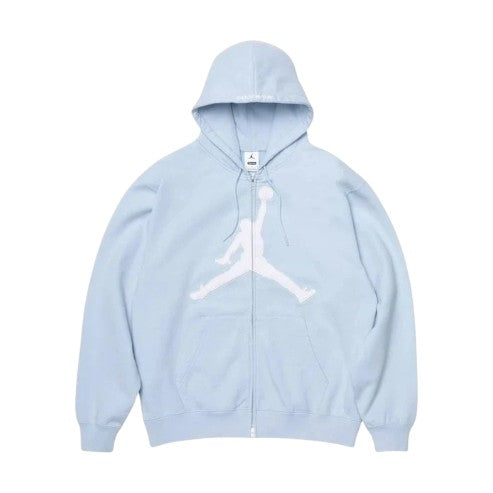 Supreme x Jordan Hooded Sweatshirt - Light Blue SS26
